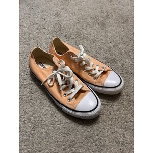 Converse Chuck Taylor Low Top Sneakers Peach Size 7 Women  (23640)‎